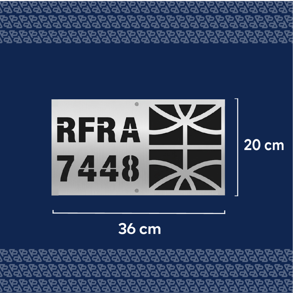 لوحة عنوان بيتك (005) 